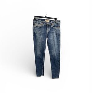 Big Star Women's Skinny Jeans in Deep Blue